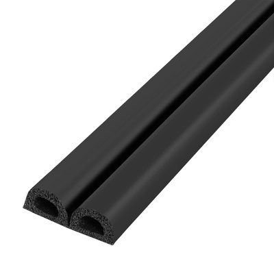 Уплотнитель Fuaro без клеевой основы WADH/D-9x7,5mm, BLACK черный 100 m