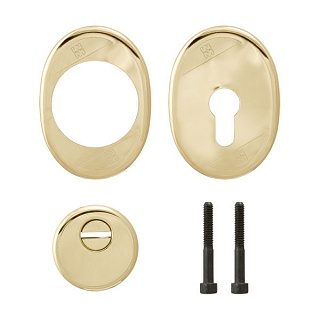 Броненакладка Mottura на цилиндр 94 KIT 1101/P (set: 94.11625 + 94.505 + 95.304 + 95.308+99.293/90), золото