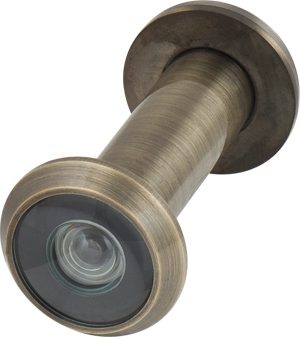 Глазок дверной противопожарный, оптика стекло DV-PRO 2/85-55/BR (DVG2) AB бронза