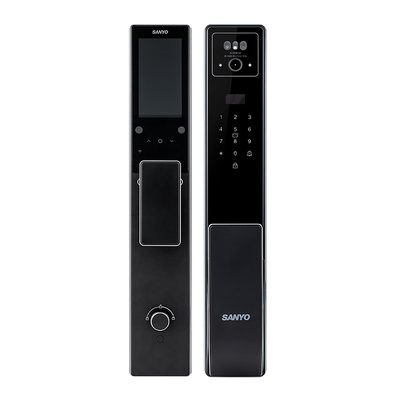 Электронный замок Sanyo D300 Tuya DM70 с WiFi, с распознаванием лиц, черный