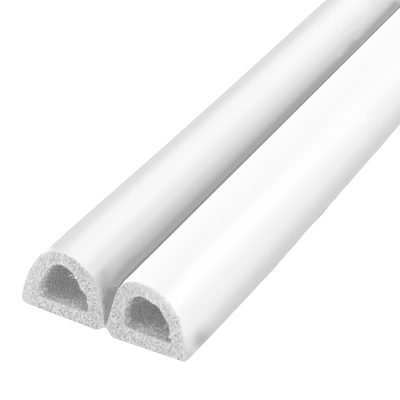 Уплотнитель Fuaro самоклеящийся ADH/D-12x10mm, WHITE белый 150m