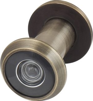 Глазок дверной противопожарный, оптика стекло DV-PRO 1/60-35/BR/HD (DVG1/HD) AB бронза