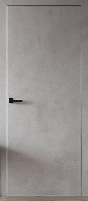 Скрытая дверь Invisible 42, кромка AL хром