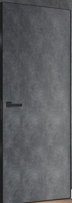 Скрытая дверь Invisible 59 Reverse, кромка Black AL чёрная